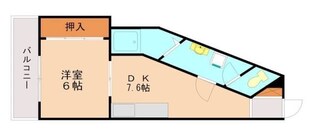 井尻駅 徒歩2分 4階の物件間取画像